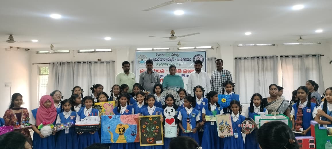 CRAFT GENERATION WITH WASTE GENERATION IN 99 DAYS ACTION PLAN AT KOTHAGUDEM MUNICIPAL CORPORATION