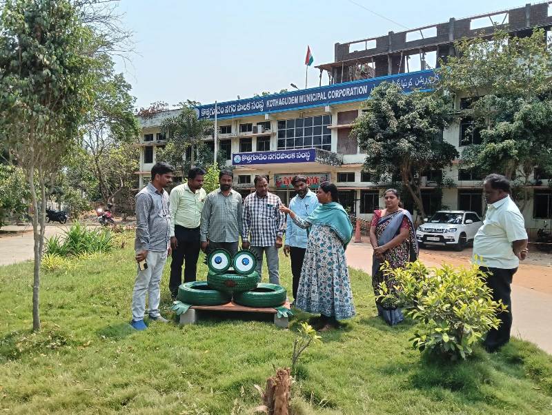 CRAFT GENERATION WITH WASTE GENERATION IN 99 DAYS ACTION PLAN AT KOTHAGUDEM MUNICIPAL CORPORATION
