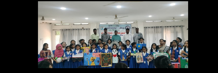 CRAFT GENERATION WITH WASTE GENERATION IN 99 DAYS ACTION PLAN AT KOTHAGUDEM MUNICIPAL CORPORATION